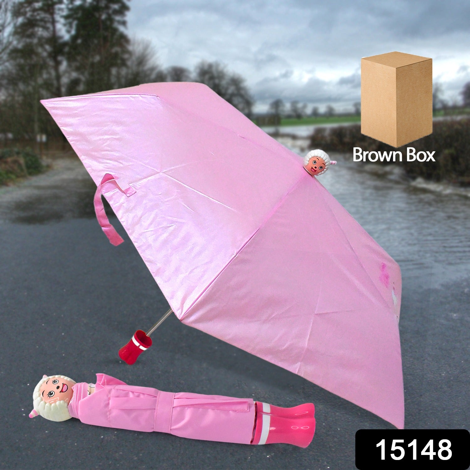 Cartoon Shape Umbrella Summer Sun Protection (1 Pc  Mix Design  Color) Cartoon Shape Umbrella Summer Sun Protection (1 Pc  Mix Design  Color)